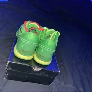 Kobe 6 Grinch (never worn) Size 11 s-l400.jpg main image 3
